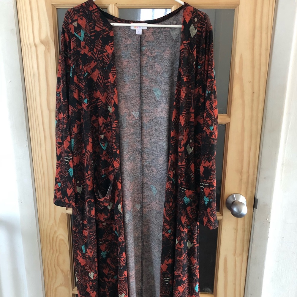 Lularoe Tribal Print Sarah Cardigan